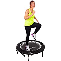 Hiit Bounce Pro Mini Cama Elástica Plegable con Inclinación AjustableIncluye DVD con Una Compilación de Rebotes de alta…
